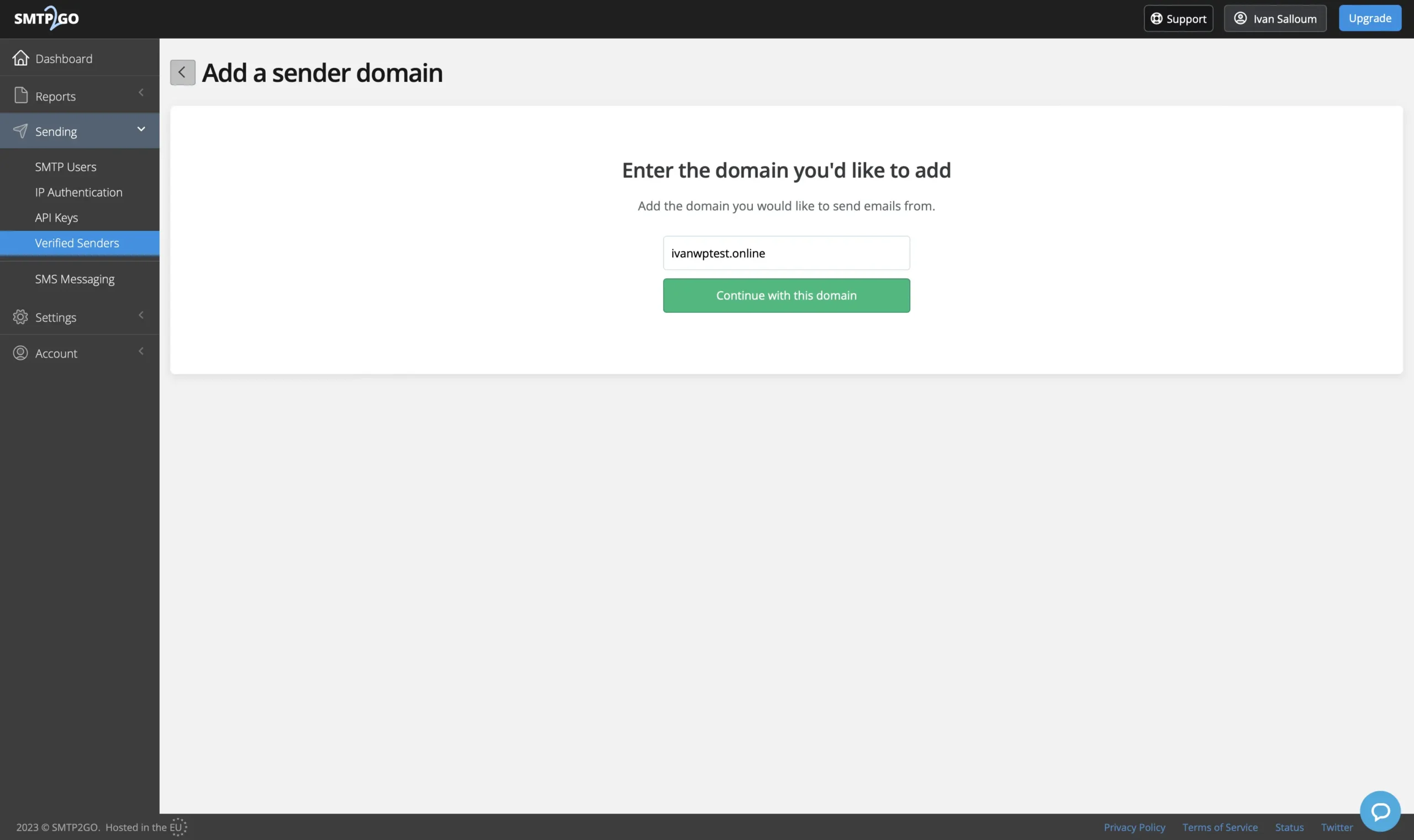 sender-domain